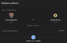 NHL Playoffs: Boston Bruins at Florida Panthers – Game 1 | Panthers Vs Bruins 2024 record | Cund ...